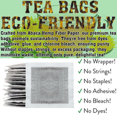 (60 Bags) Dandelion Root Tea, 100% Natural & Pure from Dandelion Root, Eco-Conscious Tea Bags, Dandelion Tea, No Sugar, No Caffeine, No Gluten